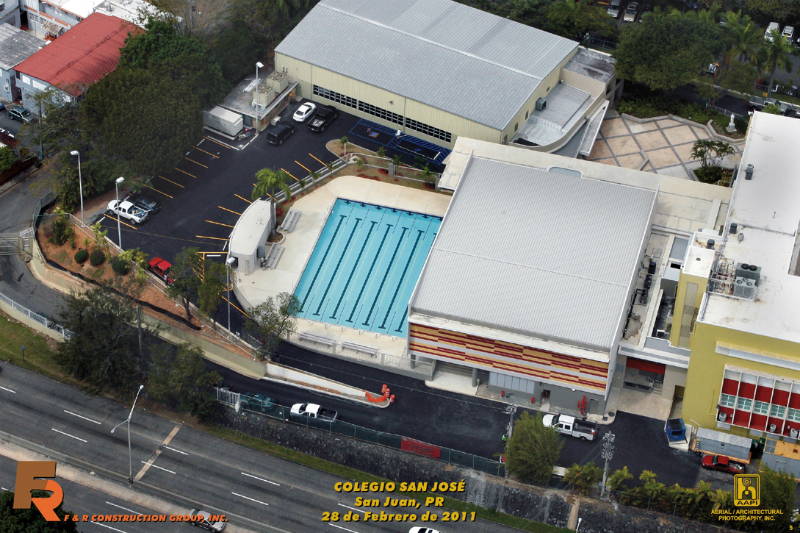 New Auditorium Colegio San Jose F&R Construction Company